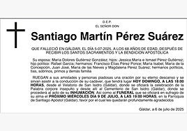 Santiago Martín Pérez Suárez