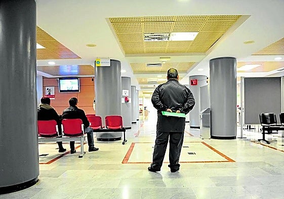 Imagen del registro de la Dirección General de Dependencia en su sede de la capital grancanaria.