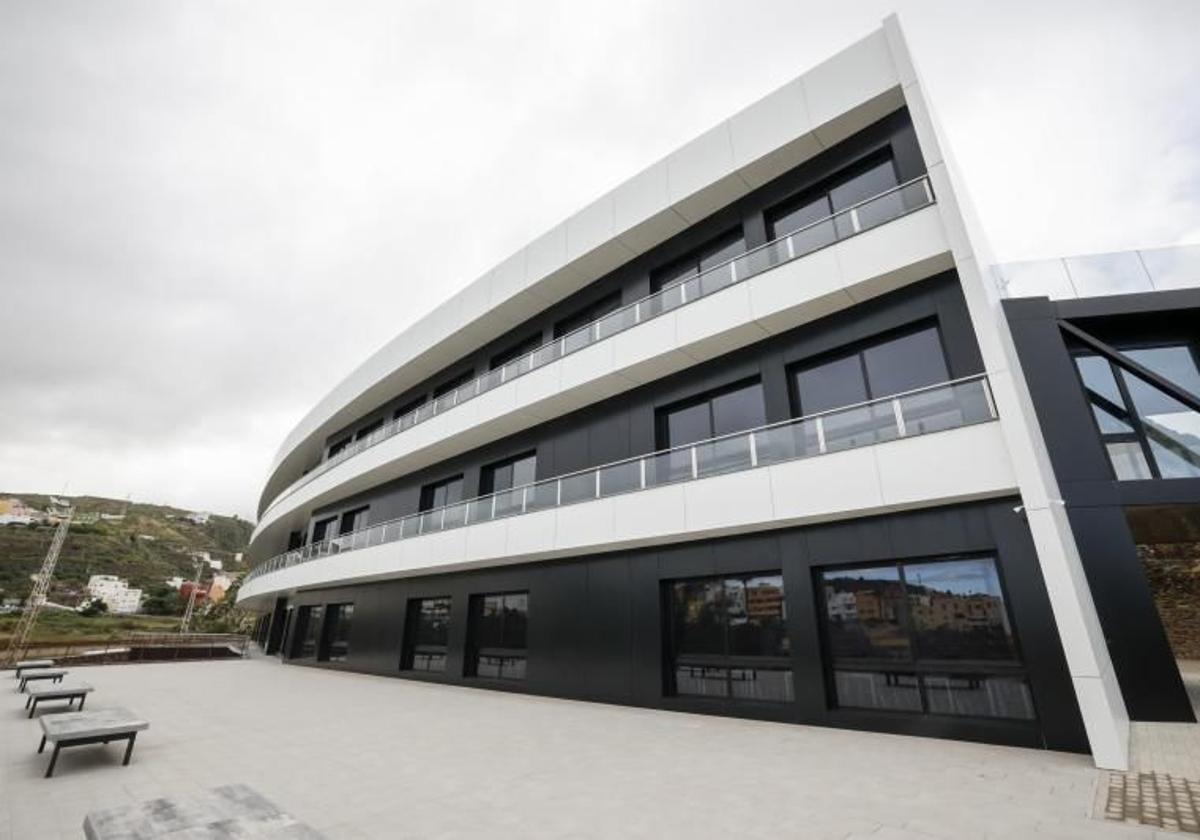 Edificio de Medicina de la Universidad Fernando Pessoa Canarias.