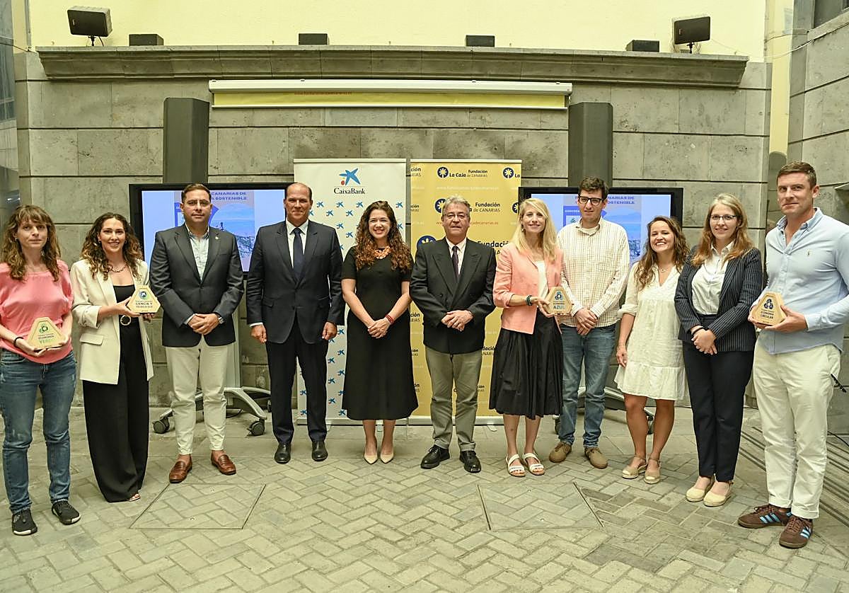 CaixaBank y la Fundación La Caja de Canarias entregan los «Premios Canarias de Economía Sostenible»