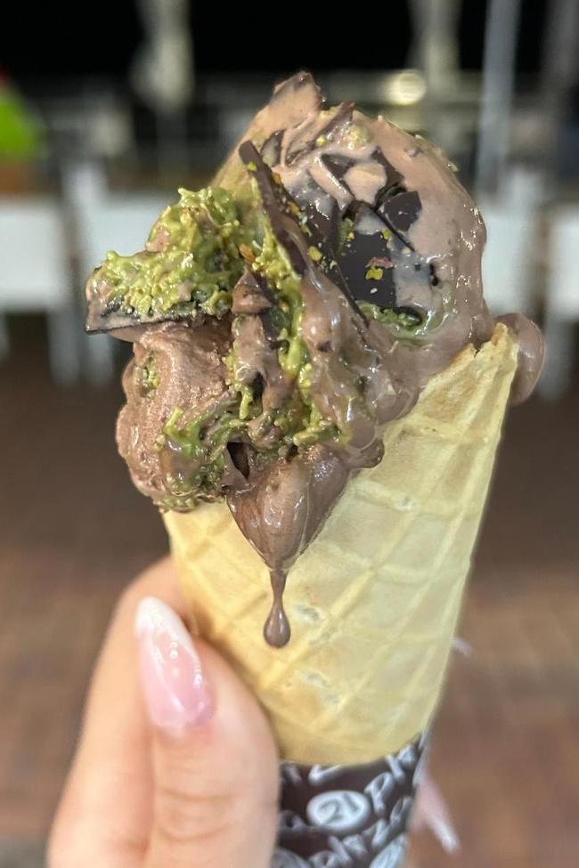 Helado de chocolate Dubái de Pliza21