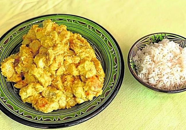 Pollo al curry