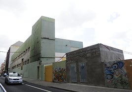 Imagen de archivo del edificio de la subestación eléctrica.