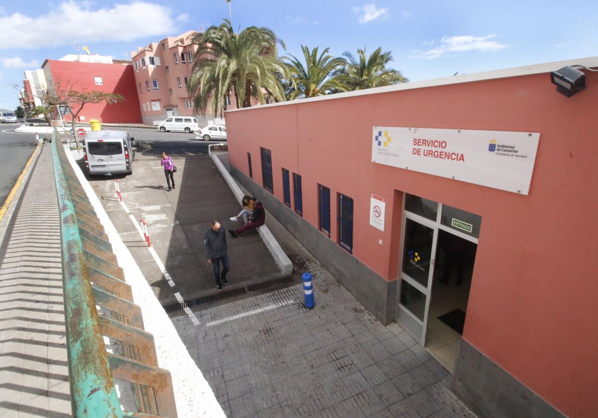 Exteriores del centro de salud de Ingenio.