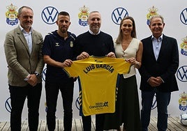 Luis García ya ejerce como entrenador de la UD Las Palmas