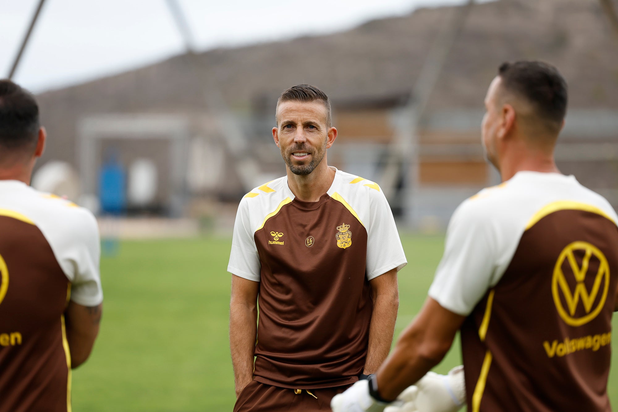 La UD Las Palmas ya suda en Barranco Seco