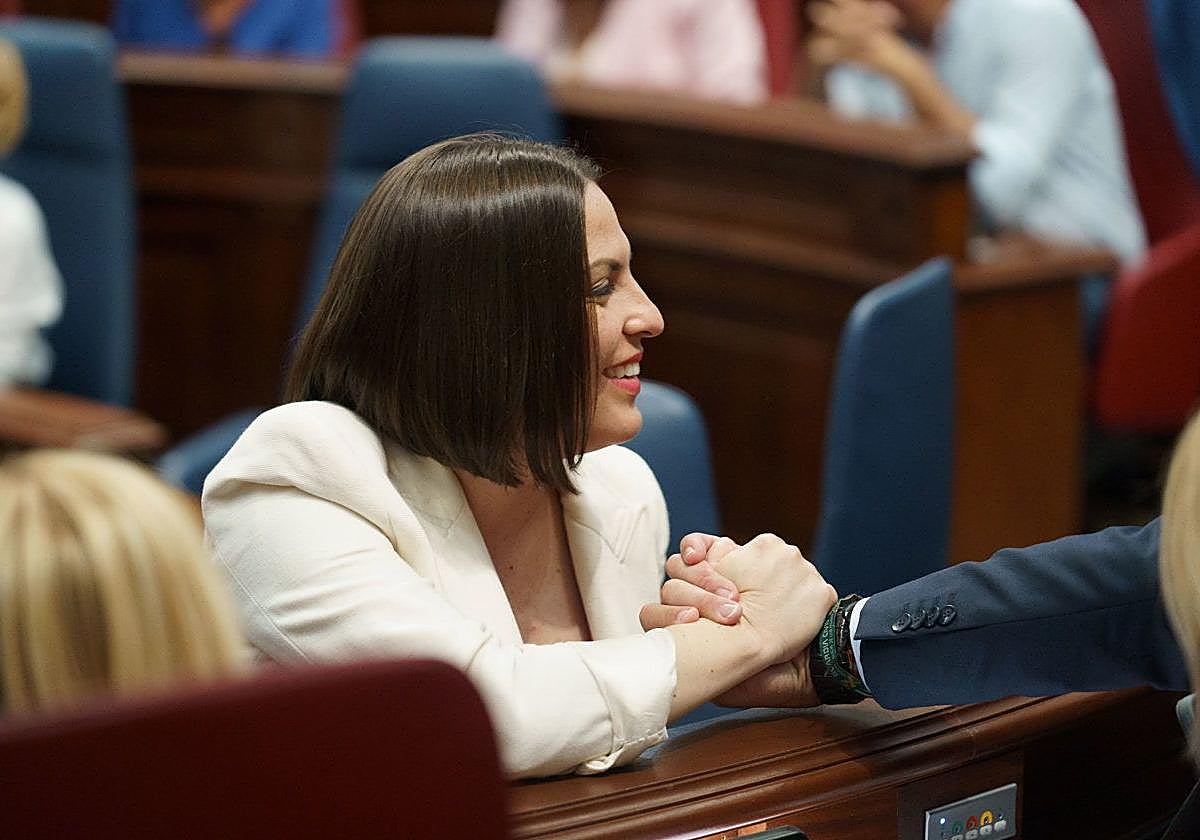 La consejera de Universidades, Migdalia Machín.