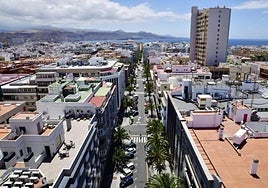 Viviendas en la capital grancanaria.