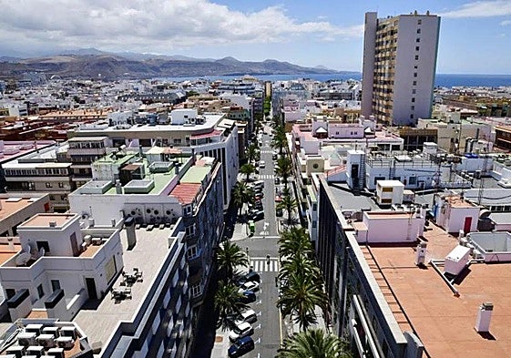 Viviendas en la capital grancanaria.