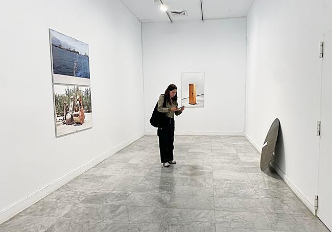 Espacio de La Regenta donde se exhibe las piezas de Álvaro Porras.