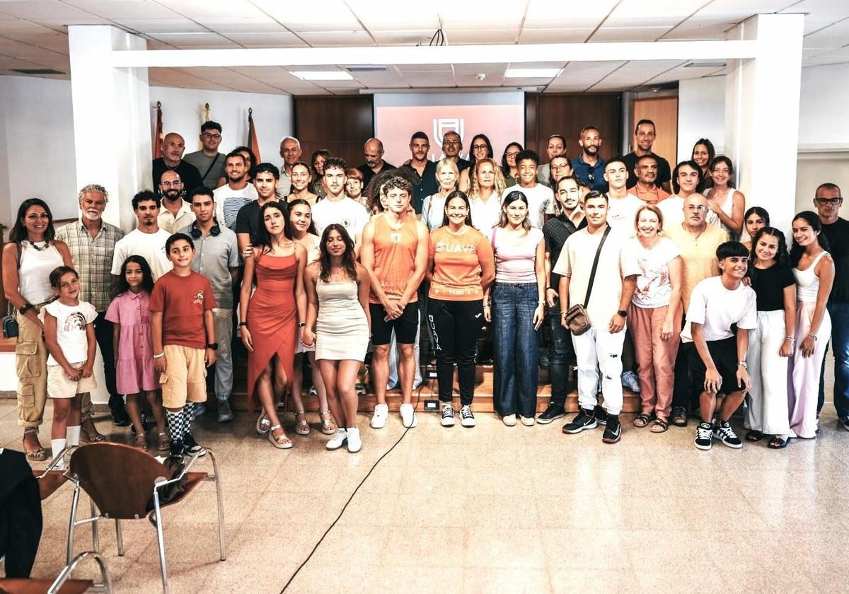 Asistentes al acto.