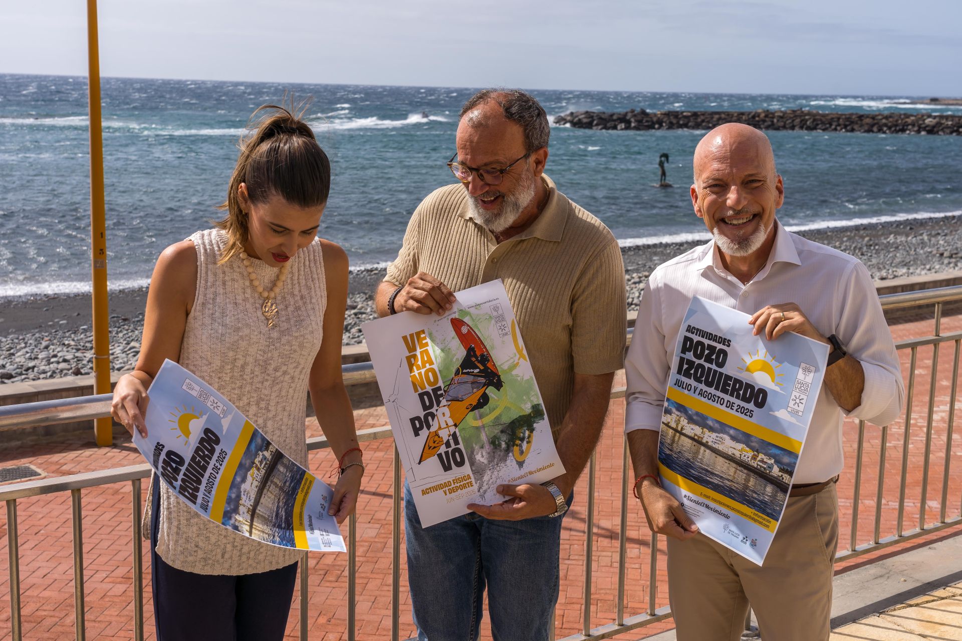 Presentación del programa de actividades en Pozo Izquierdo.