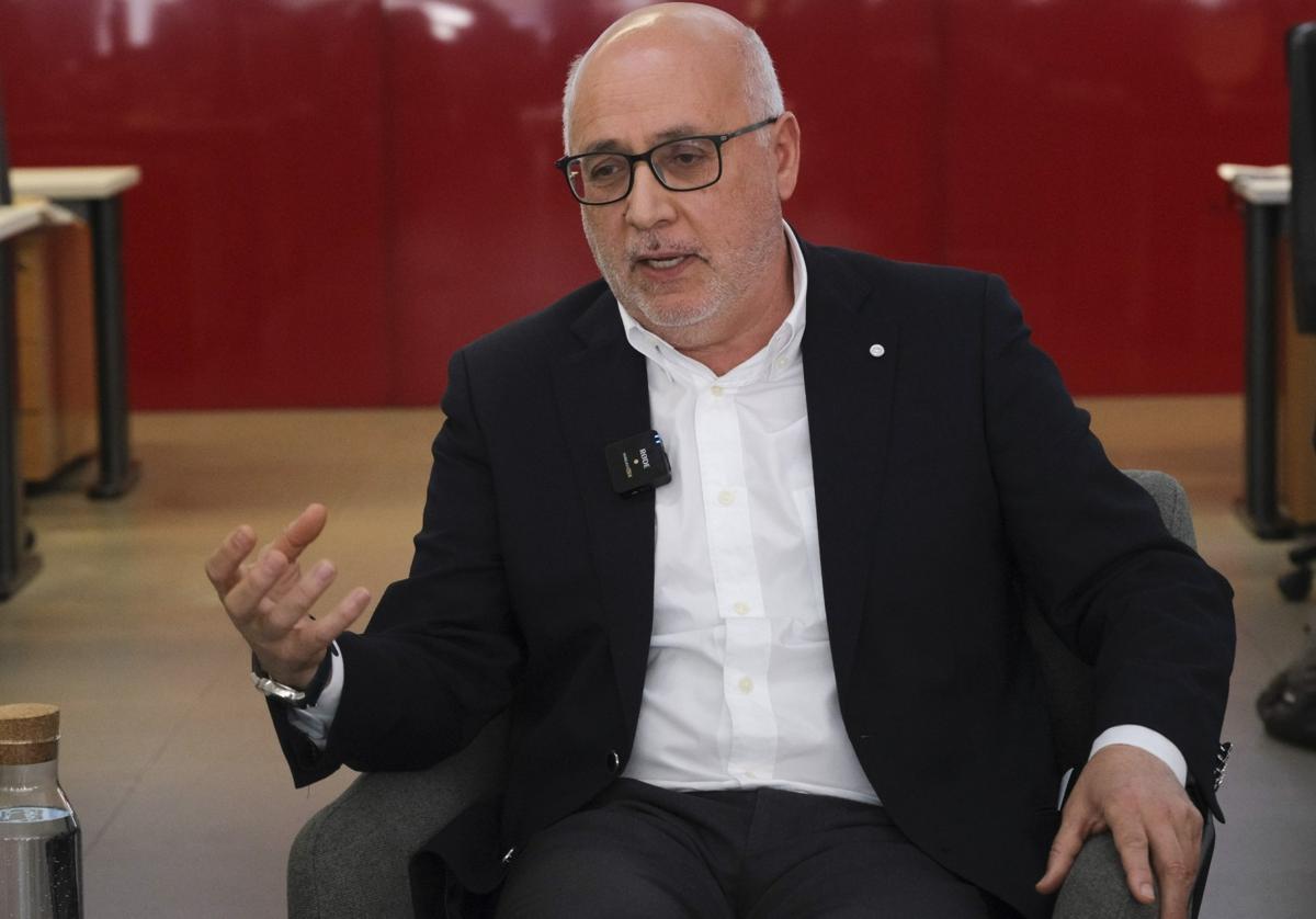 Antonio Morales, en la sede de CANARIAS7.
