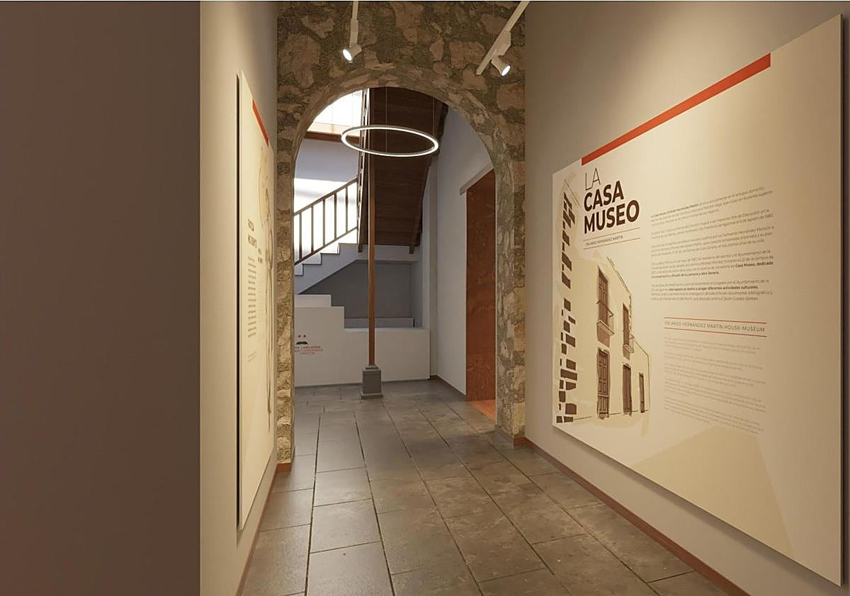 Imagen principal - Infografías de diferentes estancias del edificio.