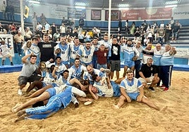 El Santa Rita despidió la temporada festejando por todo lo alto este título.