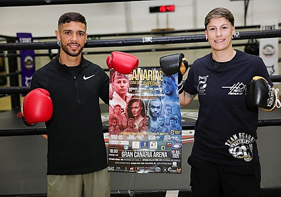 Aramis Torres y Davinia Pérez, protagonistas de la cita.