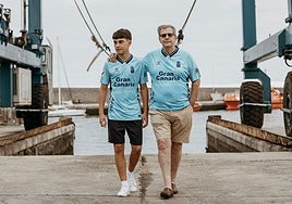 Imagen de la segunda equipación de la UD Las Palmas.