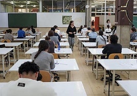 Celebración de la PAU en la ULPGC.