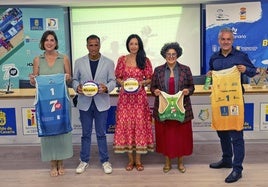 Acto de presentación del Challenge Beach Cup que se celebrará en la Playa de Las Canteras.
