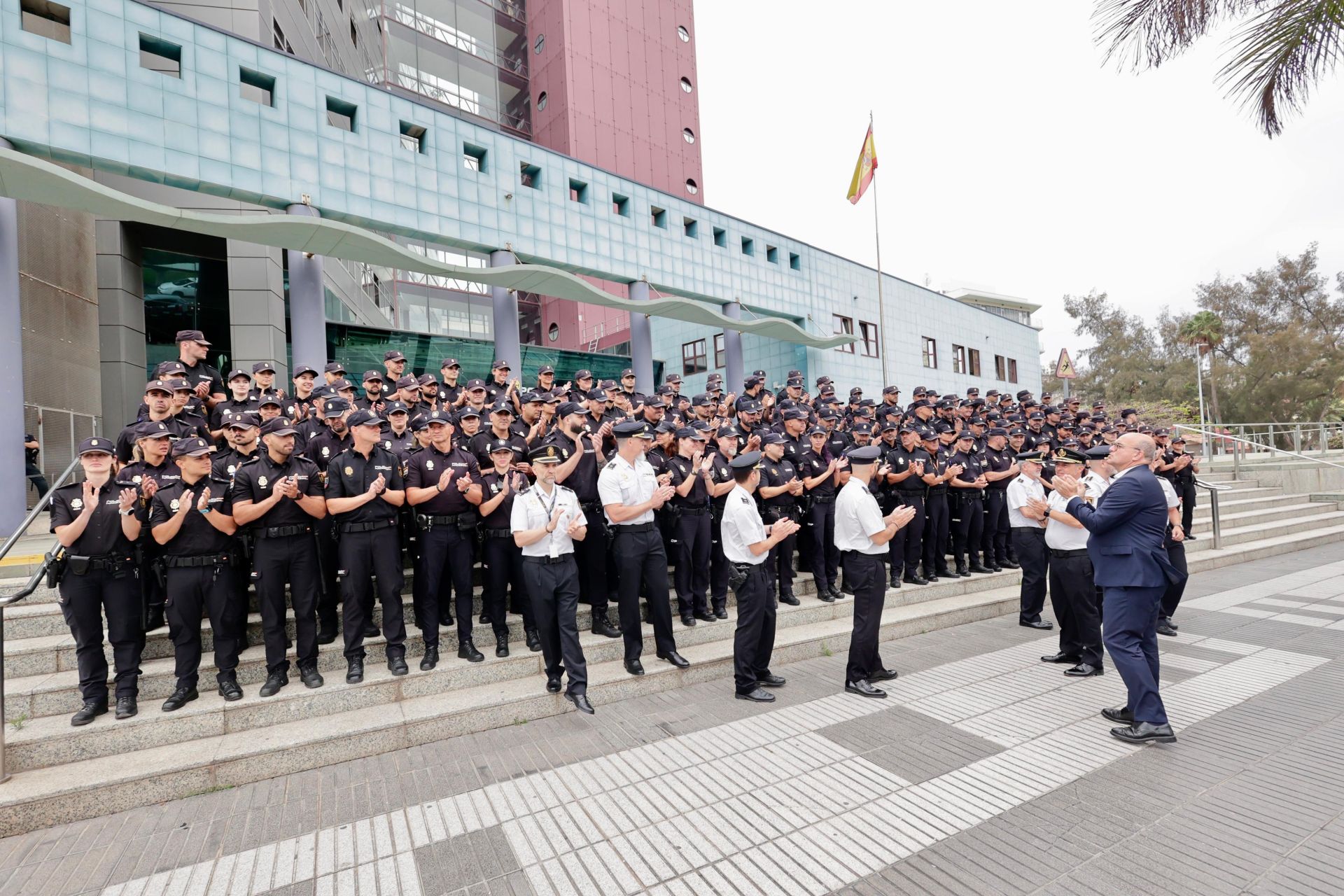 201 agentes de la Policía Nacional en prácticas para reforzar la seguridad en verano en Canarias