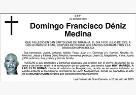 Domingo Francisco Déniz Medina