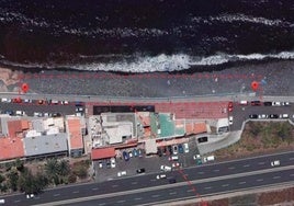 Zona donde se reconstruirá el muro de El Altillo