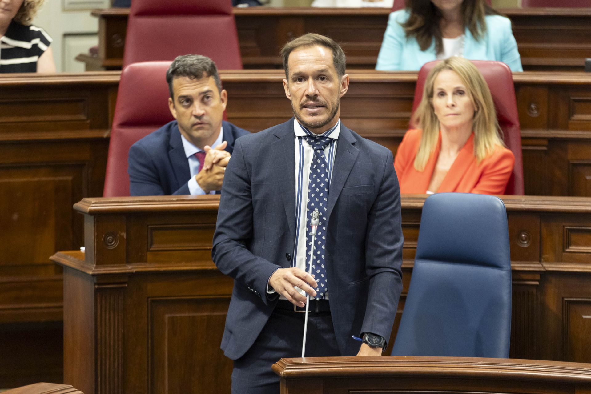 Mariano Hernández Zapata, consejero de Transición Ecológica y Energía del Gobierno de Canarias.