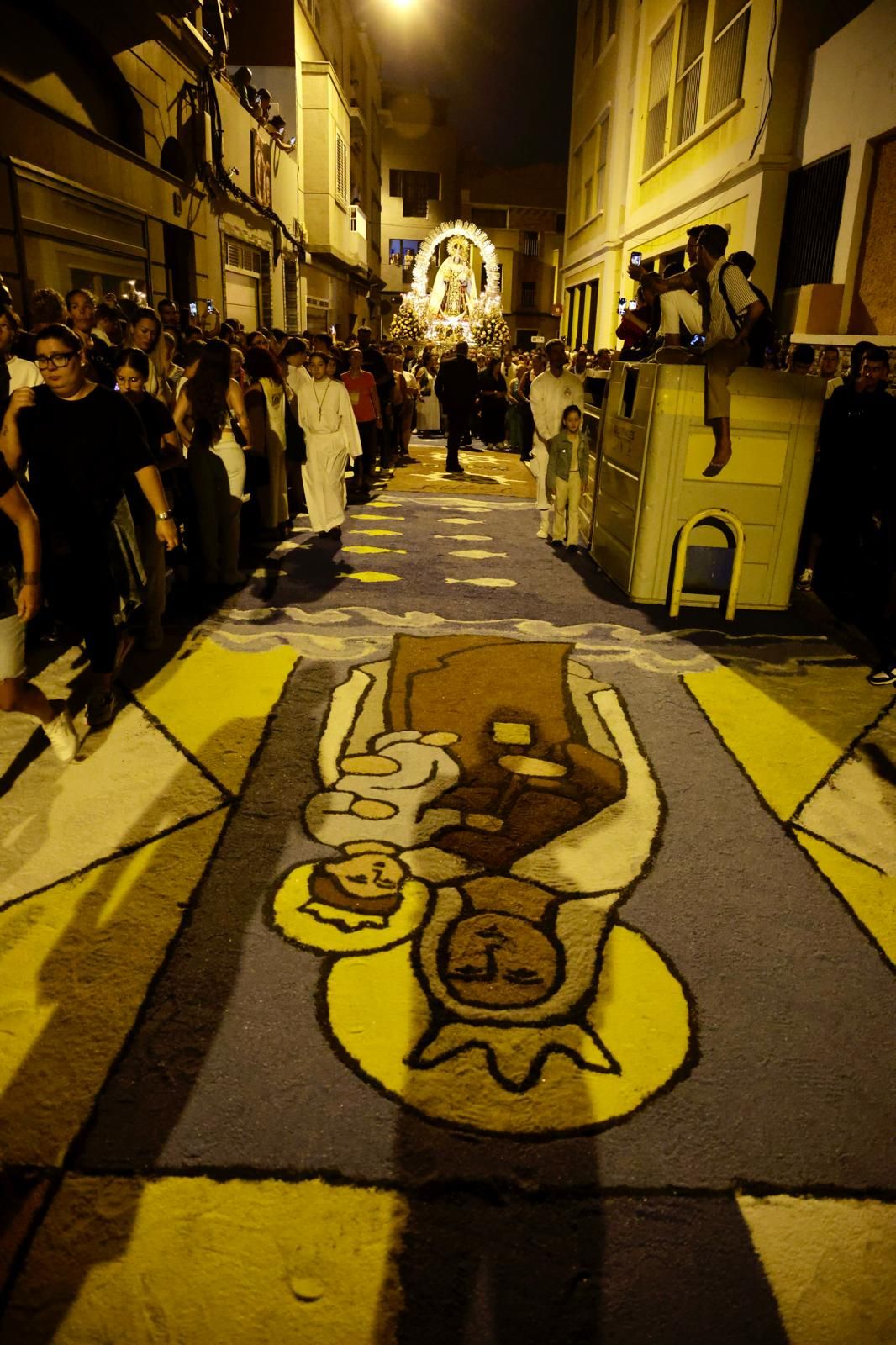 La Isleta se rinde con fervor y devoción a su Virgen del Carmen
