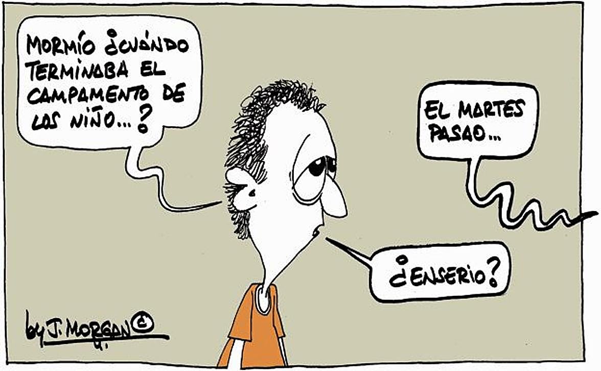 La viñeta de Morgan de este jueves 17 de julio