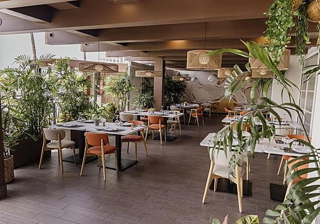 Sala del Restaurante El Portalón