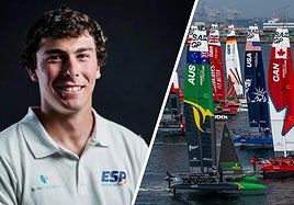 El grancanario Andrés Barrio debutará en la denominada Fórmula 1 del mar, la SailGP.