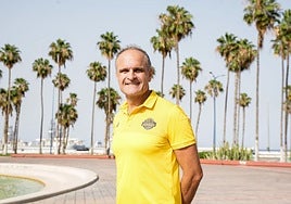 Sergio Miguel Camarero, fotografiado días atrás en la capital grancanaria.
