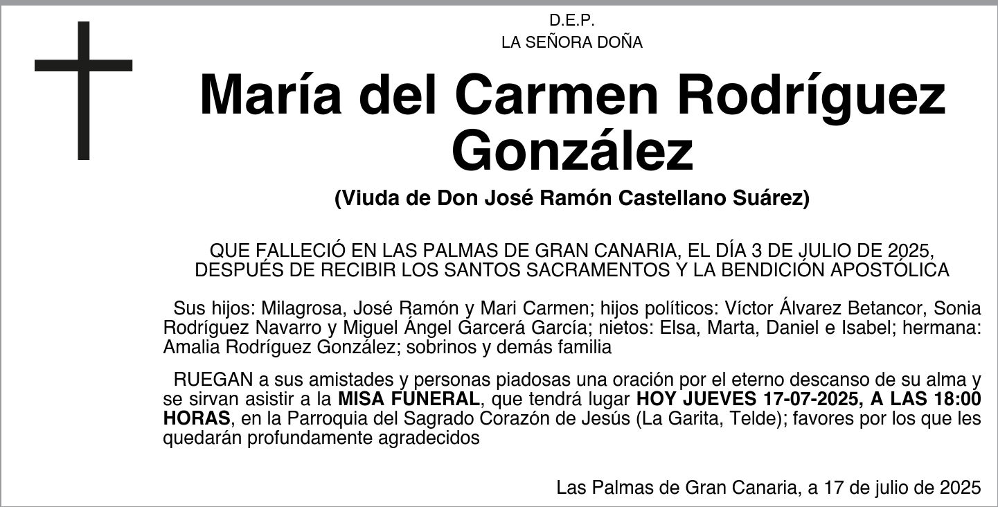 María del Carmen Rodríguez González