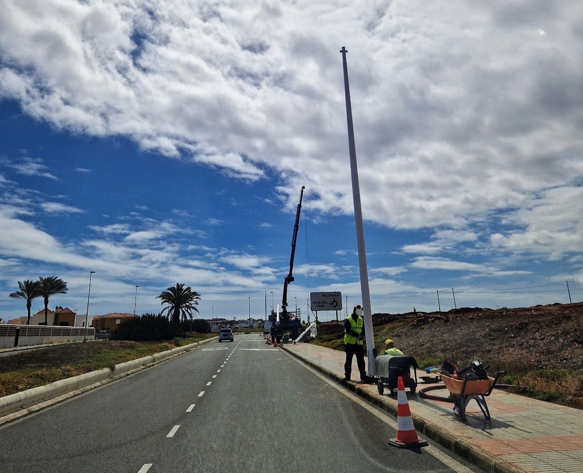 Un nuevo contrato de alumbrado público es una de las prioridades del Ayuntamiento de Telde.