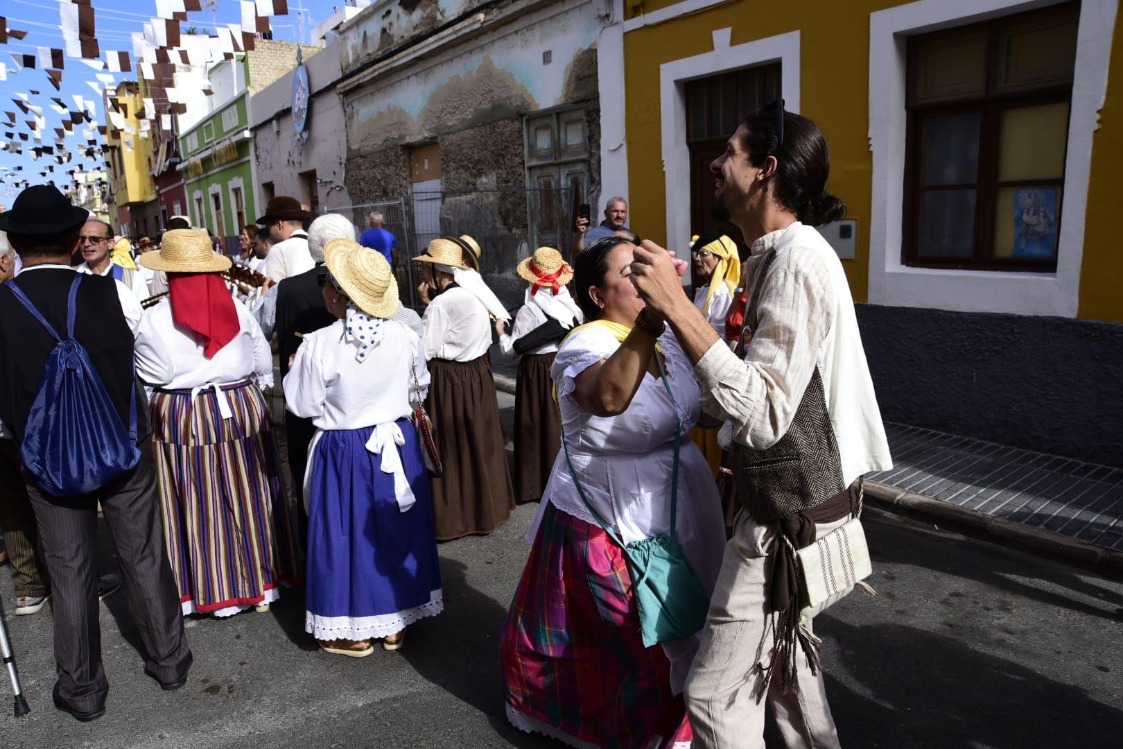 La romería de la Virgen del Carmen en La Isleta, en imágenes