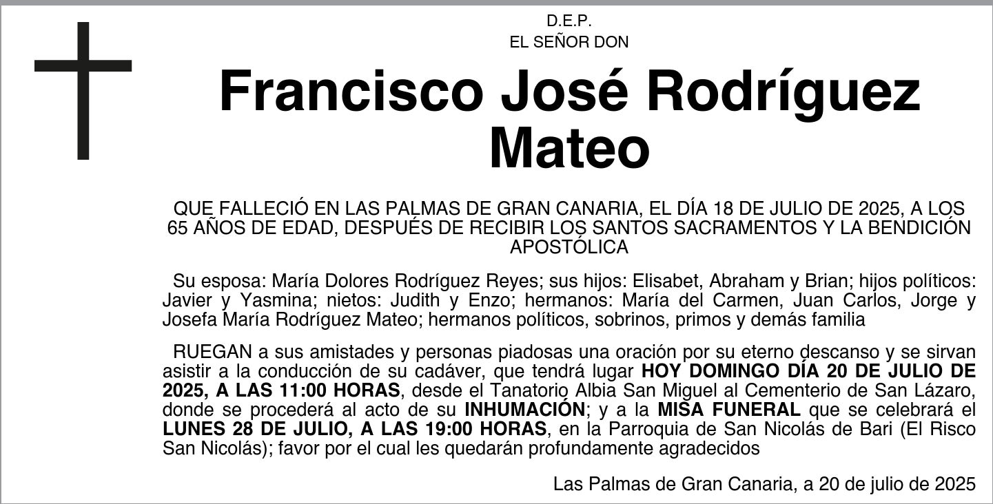 Francisco José Rodríguez Mateo