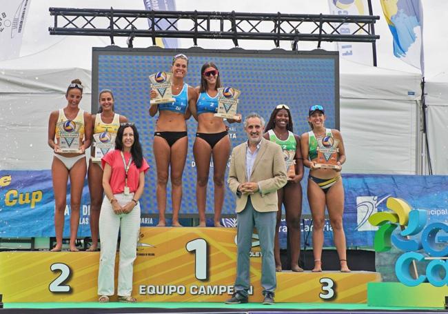 Podio femenino.