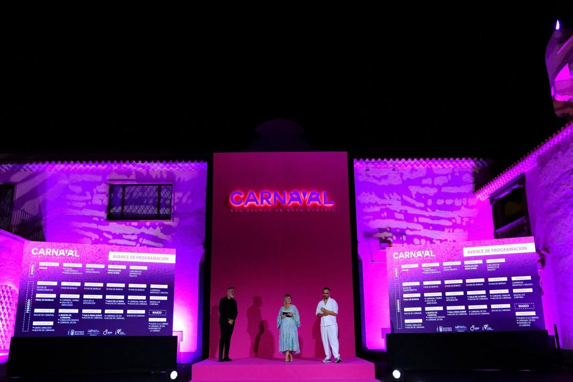 Presentación del programa de actos del Carnaval de Las Palmas de Gran Canaria 2026