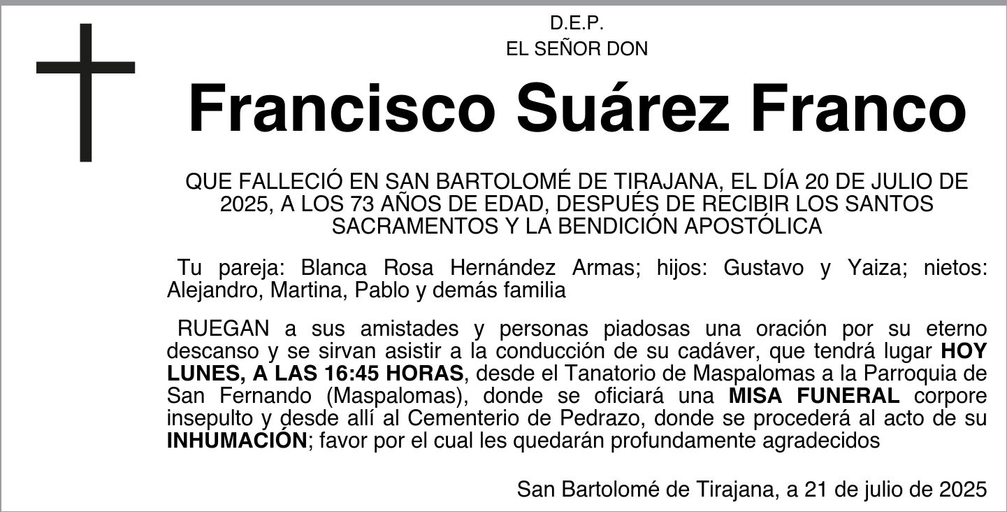 Francisco Suárez Franco