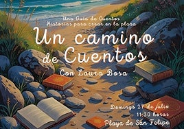 Cartel de 'Un Camino de Cuentos'.