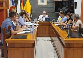 Pleno en el que se aprobaron los presupuestos.