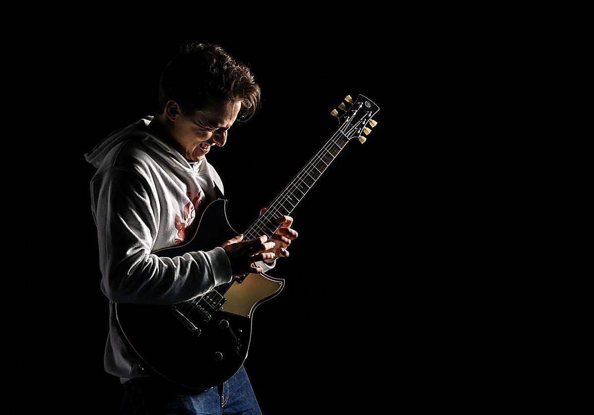El guitarrista Matteo Mancuso.