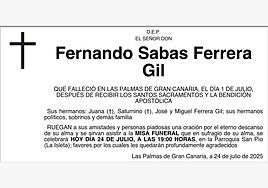 Fernando Sabas Ferrera Gil