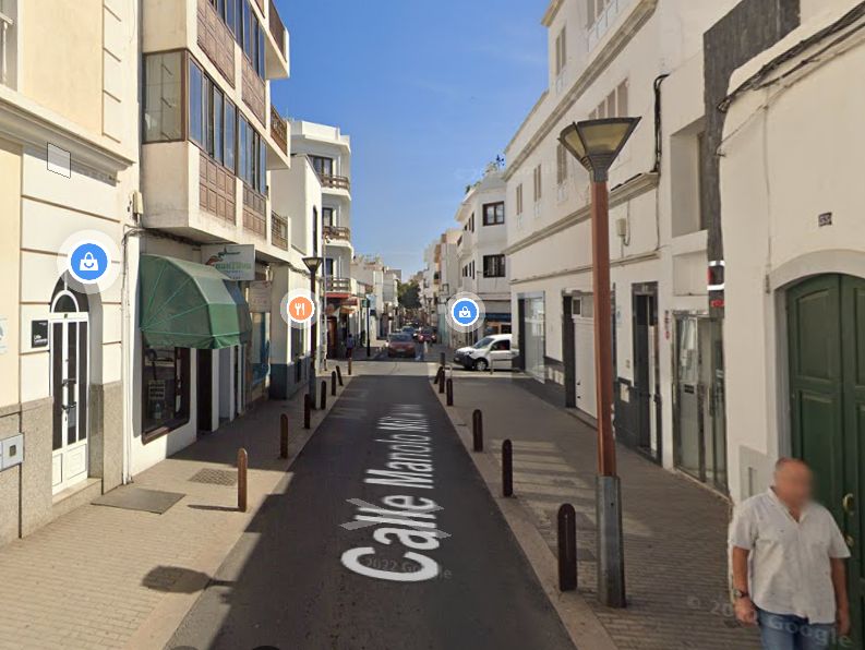 Imagen de la calle Millares donde comenzó la reyerta.