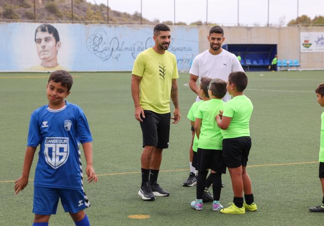 Álex Suárez, de visita en su campus el año pasado.