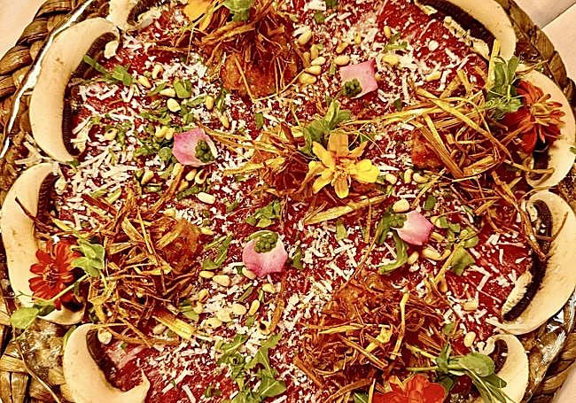 Carpaccio de ternera