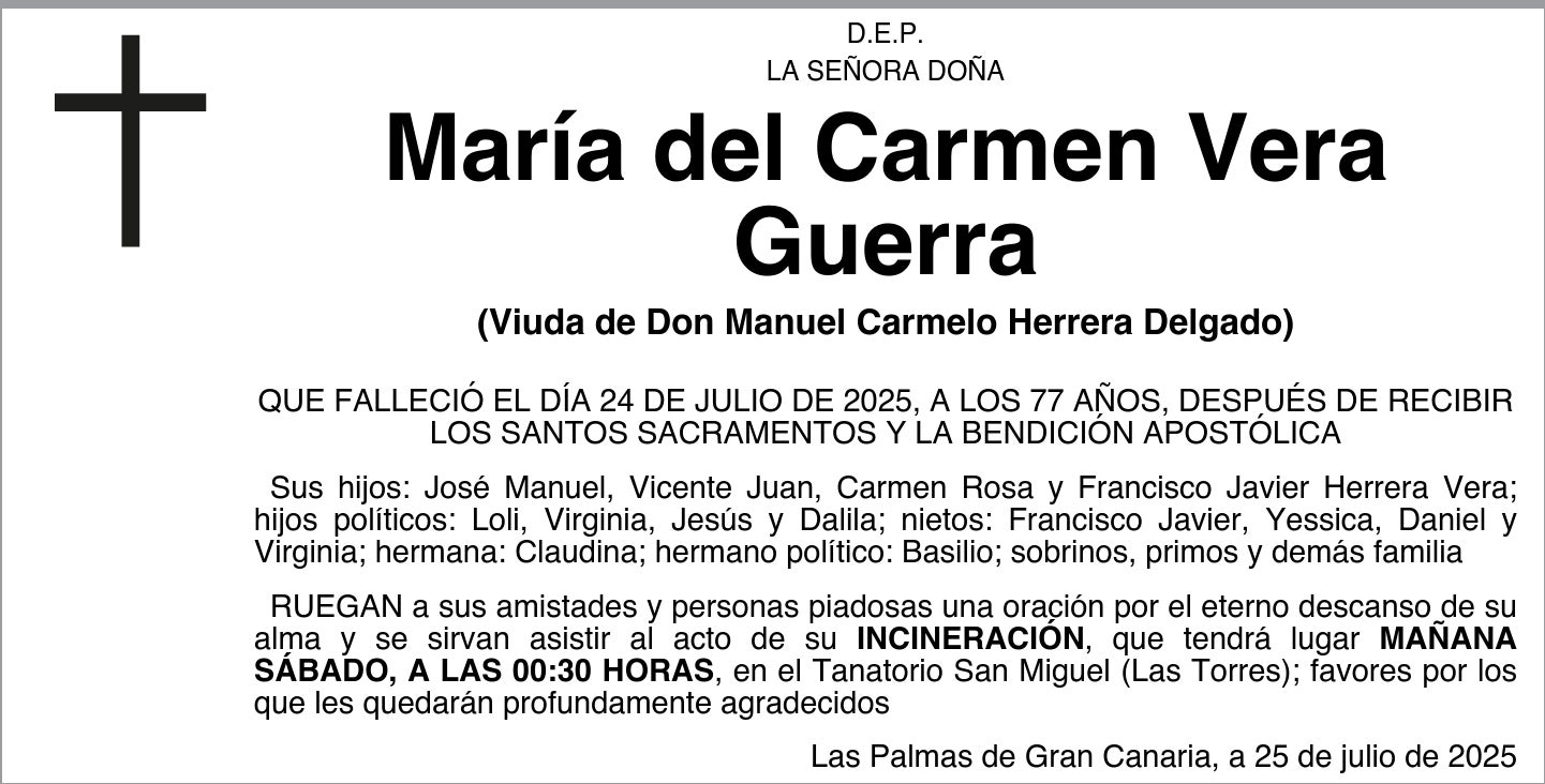 María del Carmen Vera Guerra