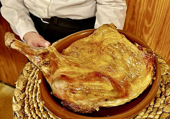 Lechazo estilo segoviano