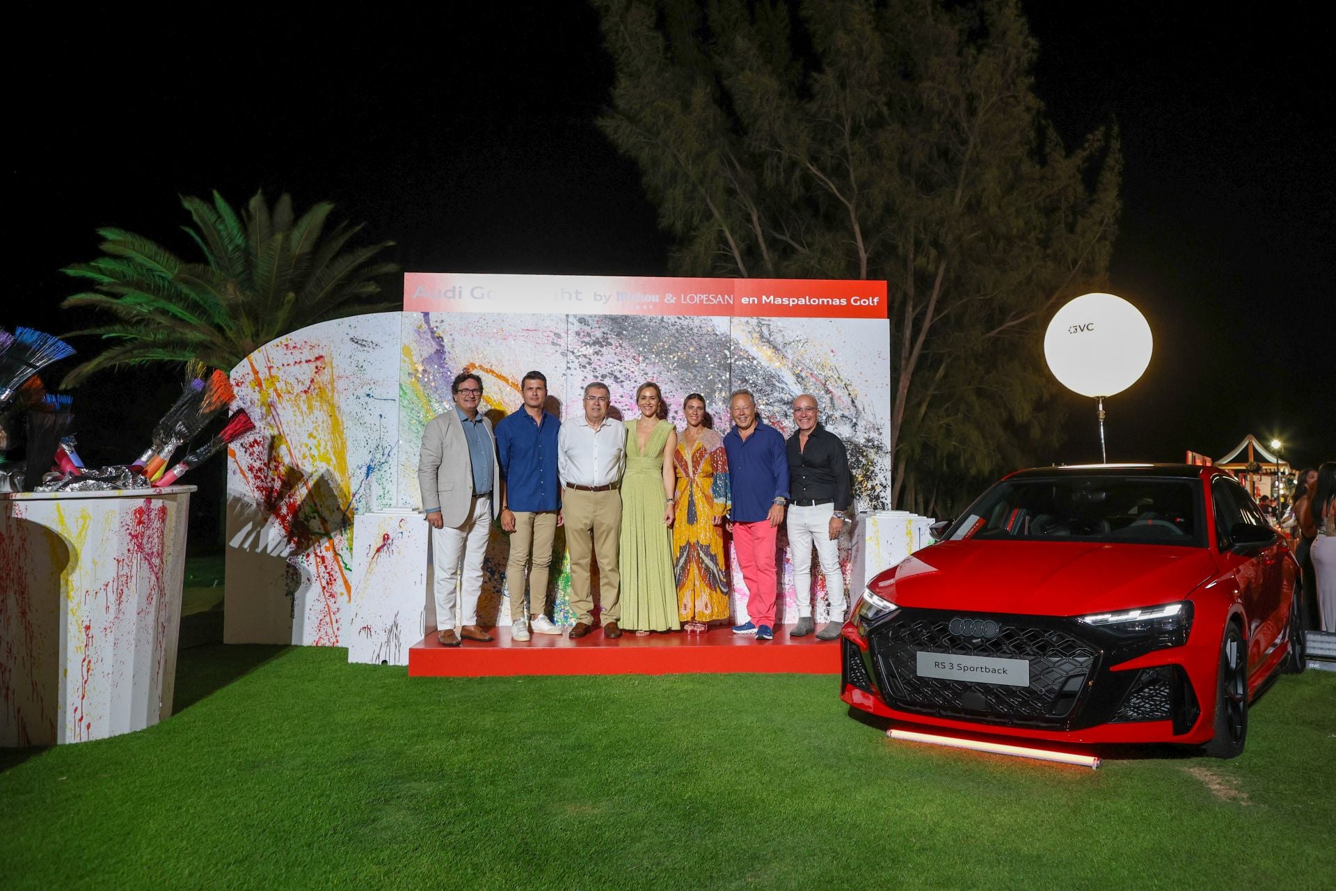 Maspalomas vuelve a brillar con en la nueva edición de Audi Golf Night