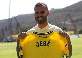 Jesé, nuevo jugador de la UD Las Palmas.